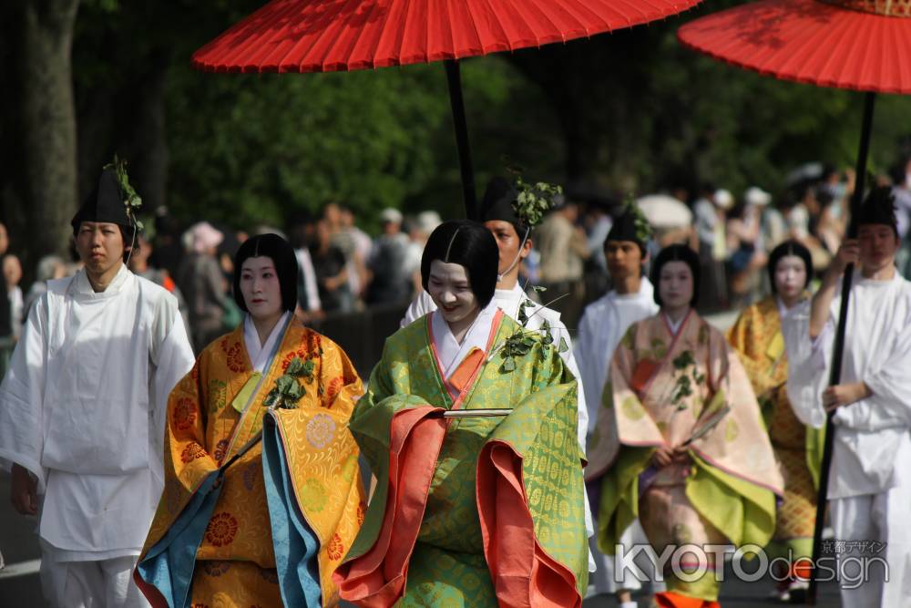 初夏の行進 女官列