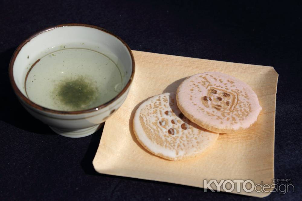 北野天満宮　梅苑　茶とお菓子