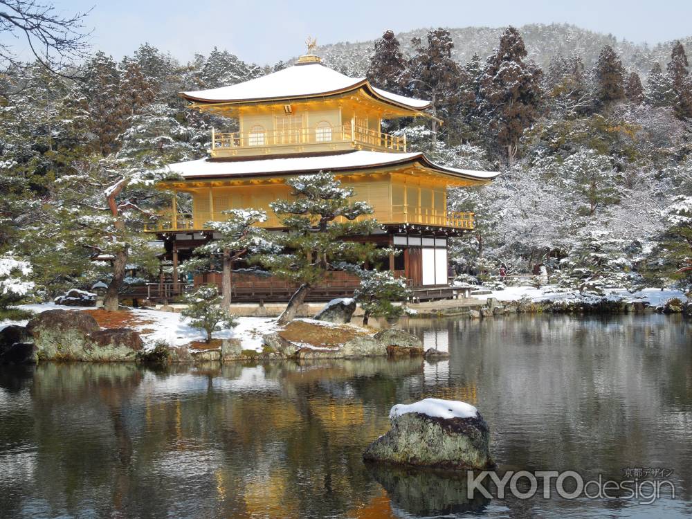 雪の金閣