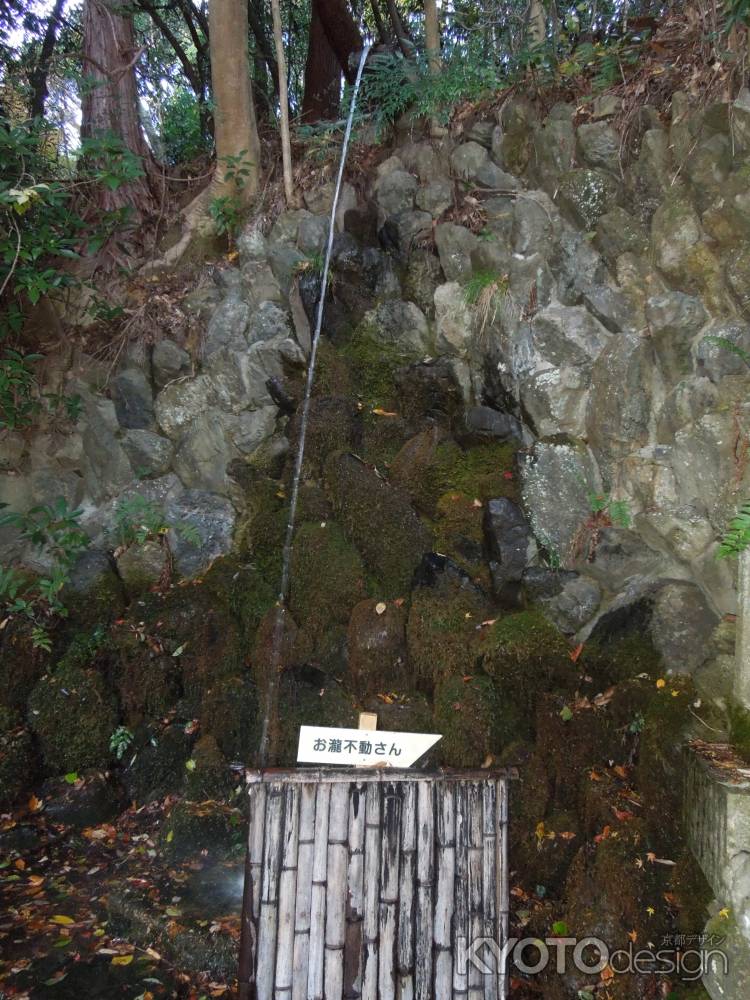 山科聖天双林院　不動の滝