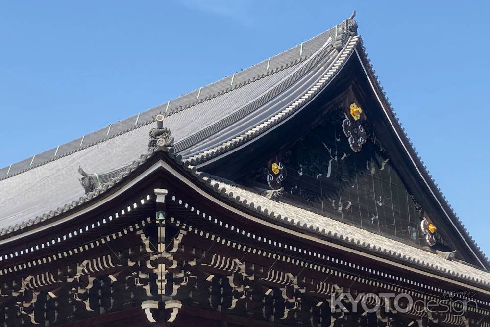 知恩院御影堂の大屋根