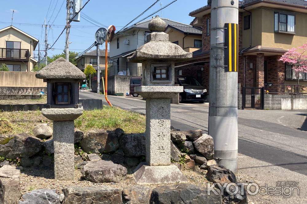 愛宕燈籠　岩倉長谷町の２