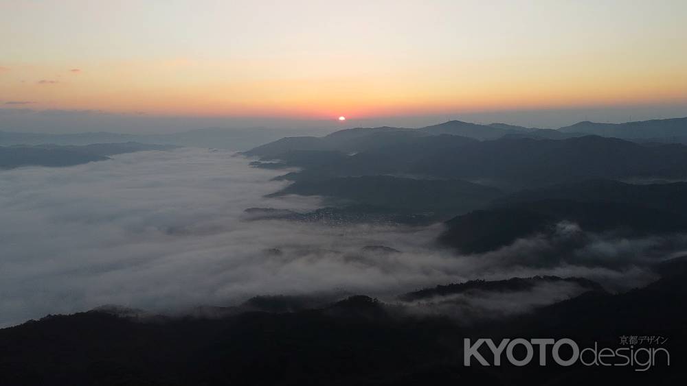 亀岡　雲海の日の出