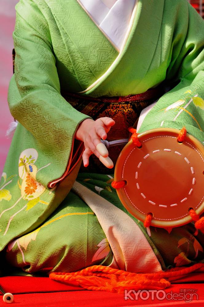 京都マラソン2018　大鼓