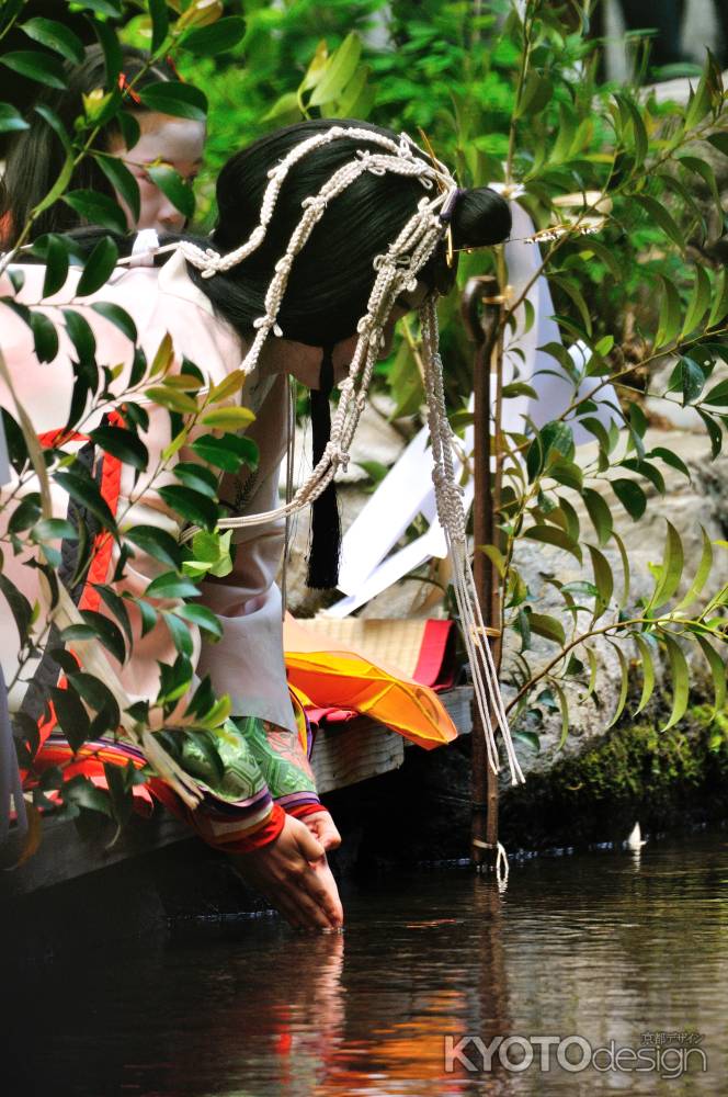 斎王代　女人列御禊神事