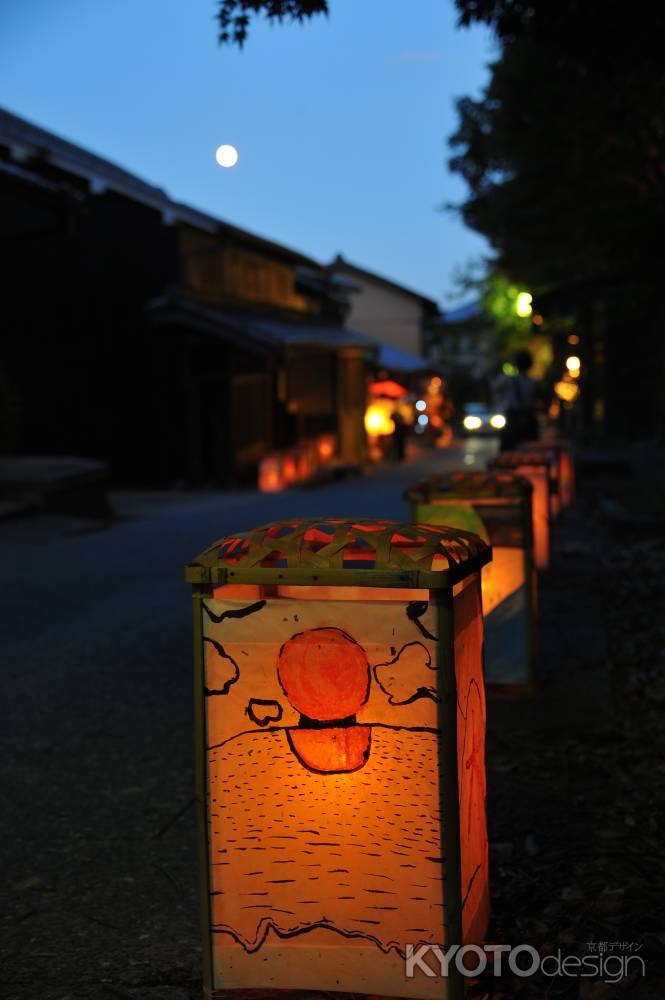 月夜の行灯