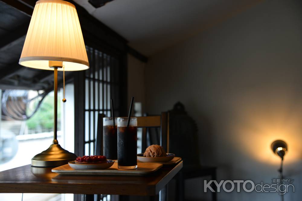 京町家のカフェ