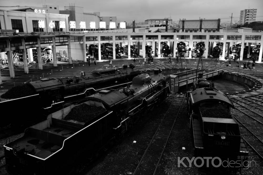 京都・冬の光宴2019  扇形車庫ライトアップ