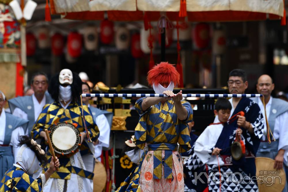 祇園祭　創始1150年　山鉾巡行　綾傘鉾　