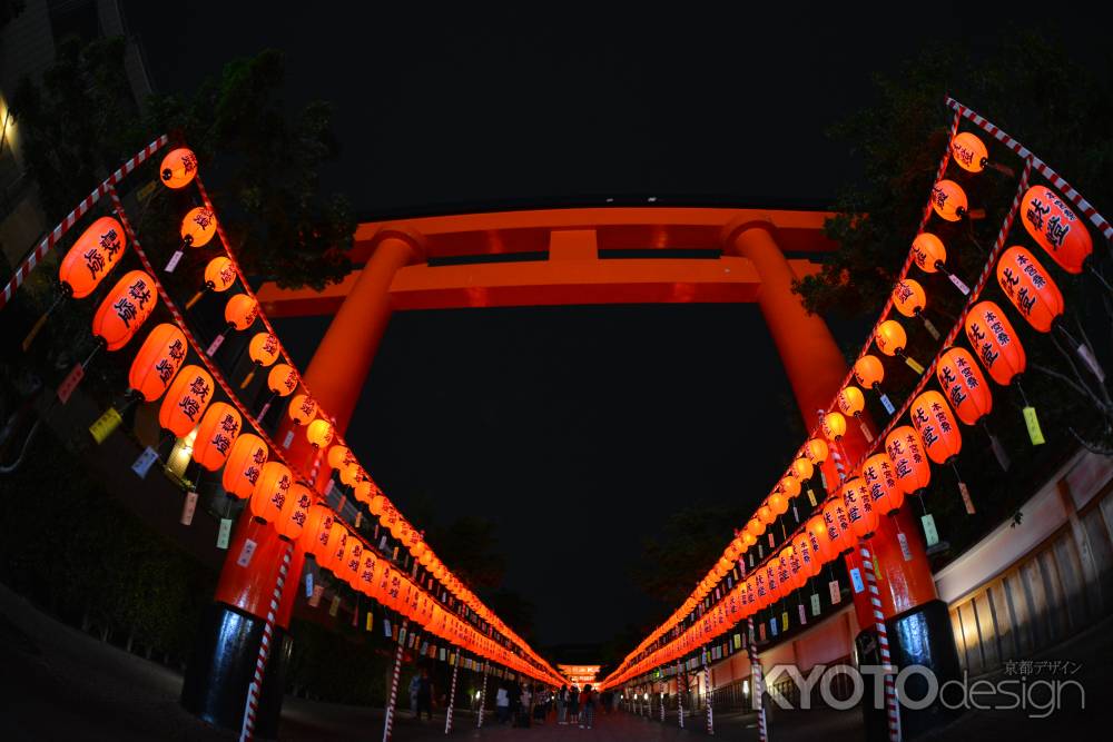 伏見稲荷大社 宵宮祭 2019　すずなり提灯