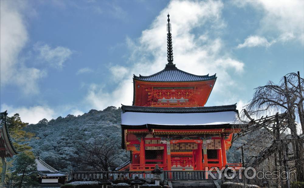 京の雪景　雪消　2-2