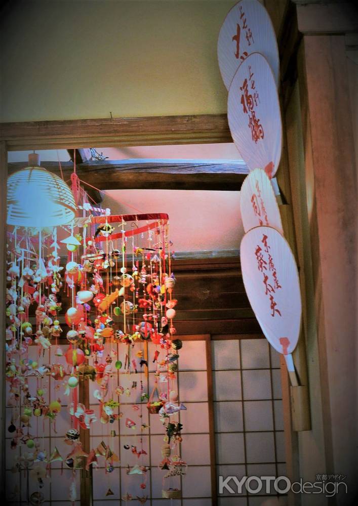 京　西陣　御殿飾り雛とつるし飾り