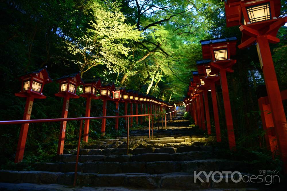 七夕笹飾りライトアップ2022