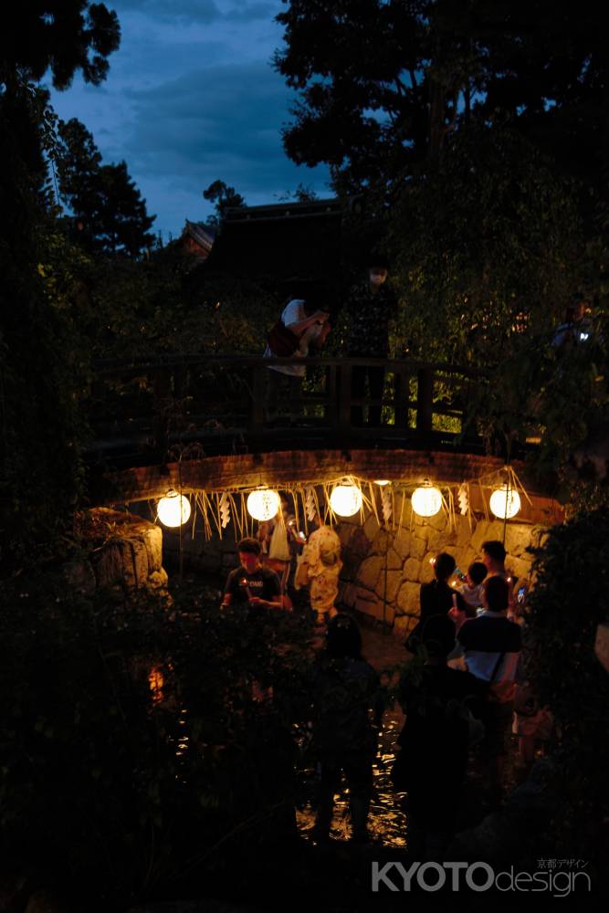 足つけ燈明神事2022