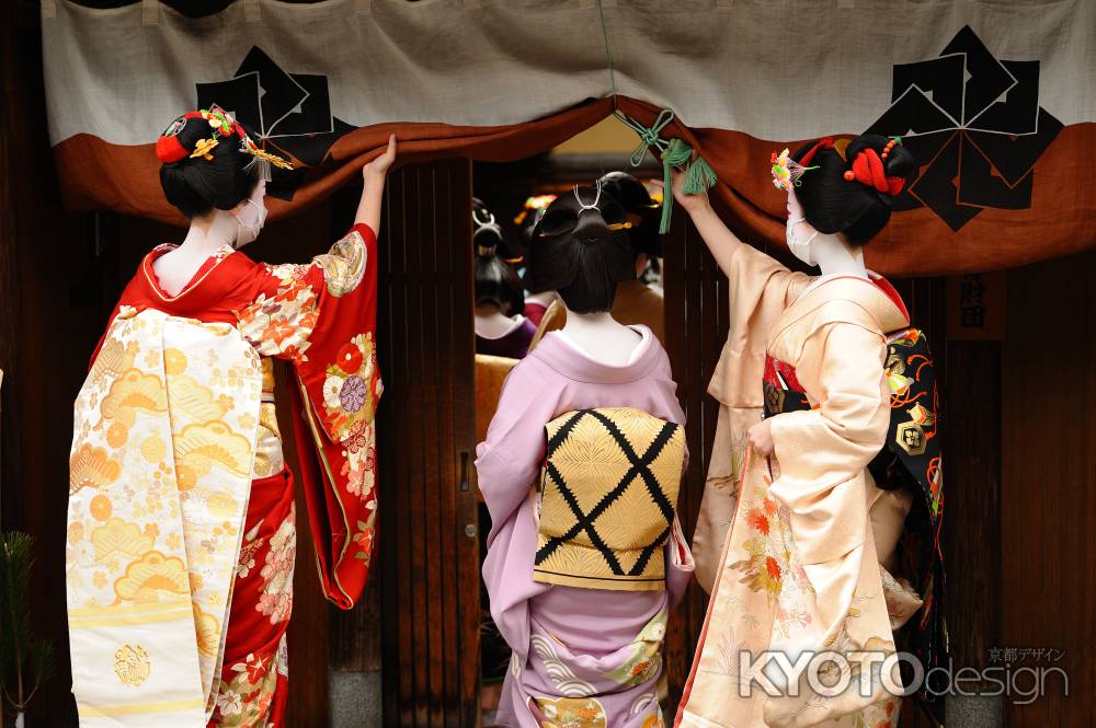 芸舞妓さん初寄り