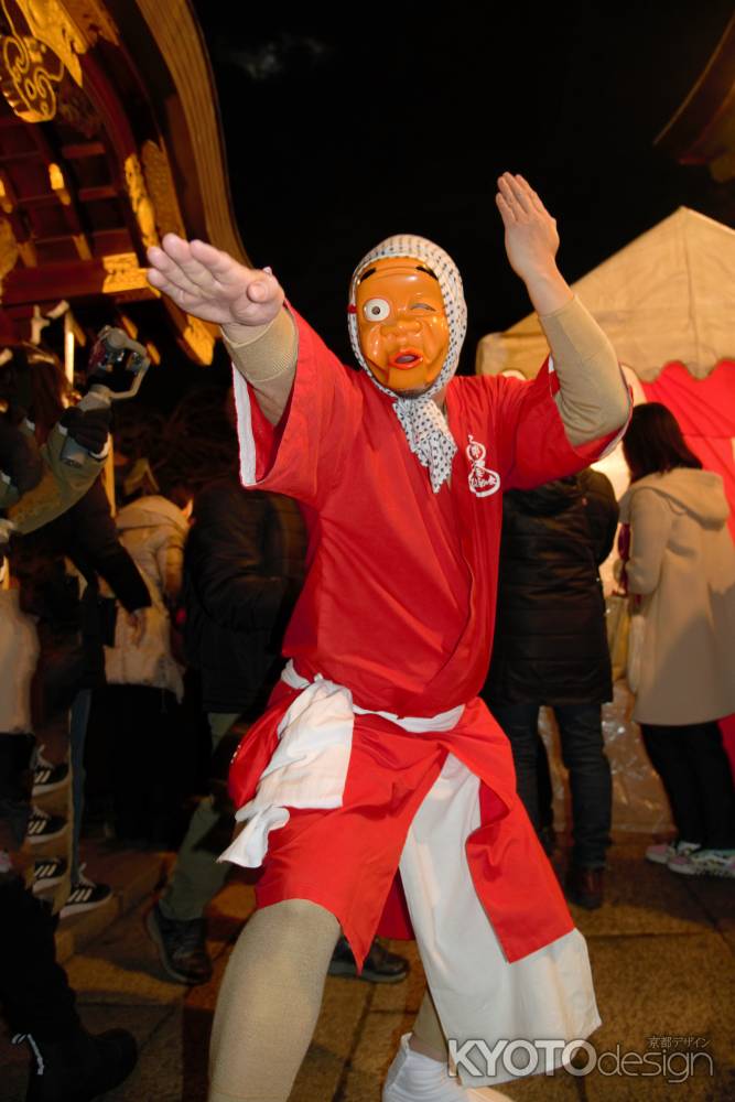 ひょっとこさん　ポージング