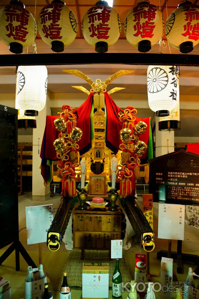 櫟谷社　御神輿