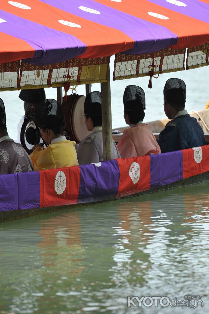 三船祭　雅楽奉納