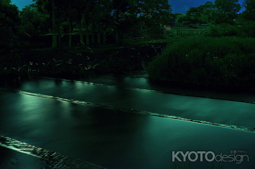 大原の里　火垂る舞う