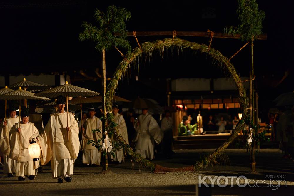 夏越大祓式　茅の輪　2023