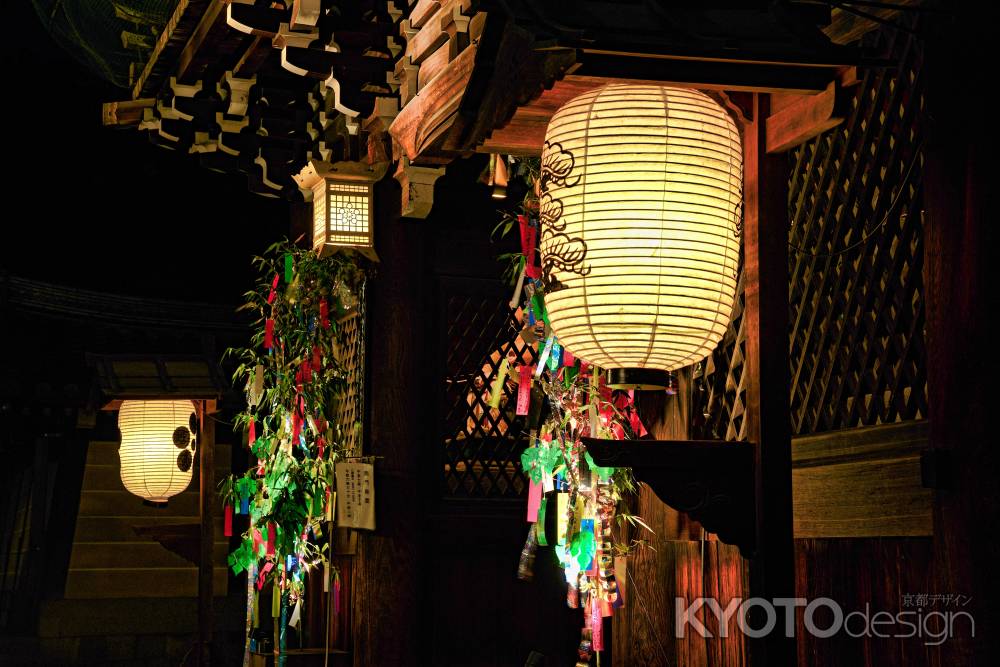 楼門　七夕飾り