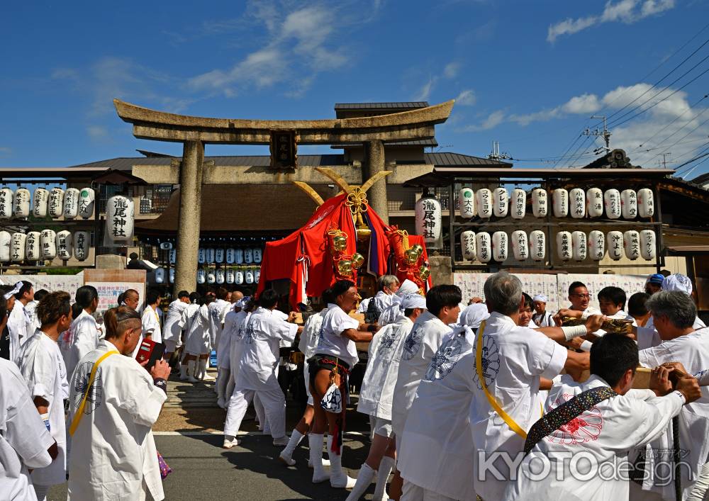 瀧尾神社さん　神幸祭　2023