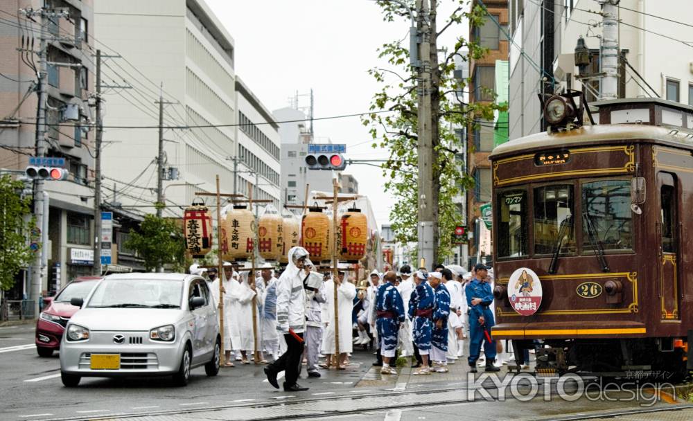 春日祭と嵐電