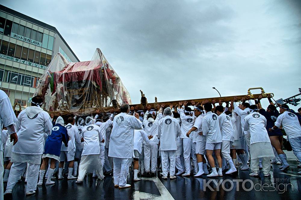 千木の差し上げ