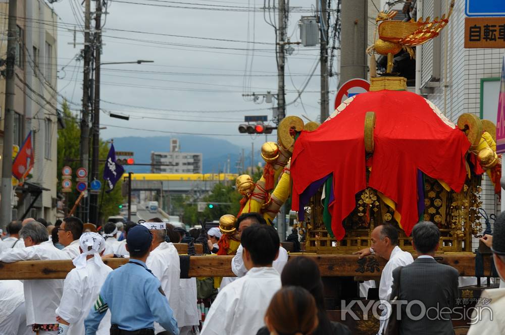 御神輿とドクターイエロー