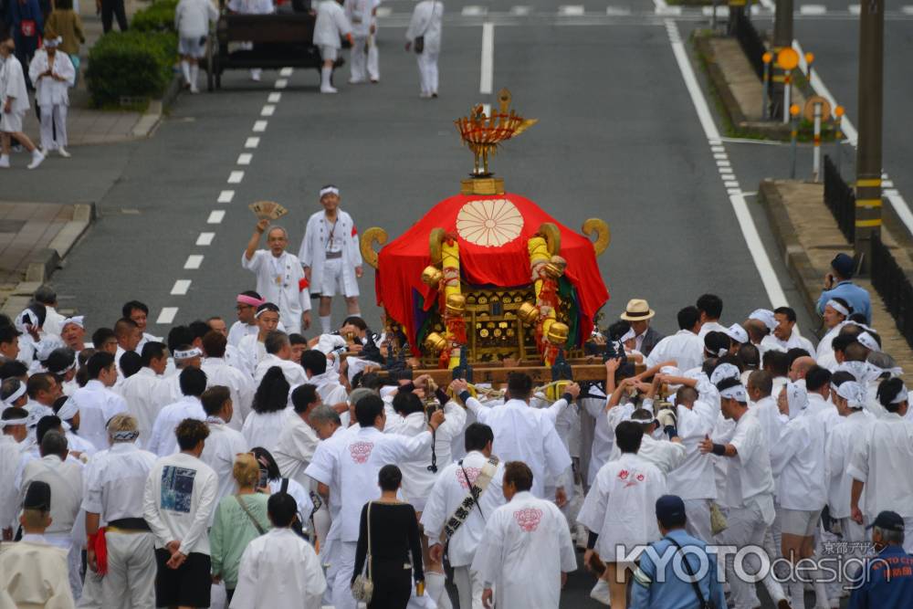 南大内横断歩道橋　ホイっとホイっと