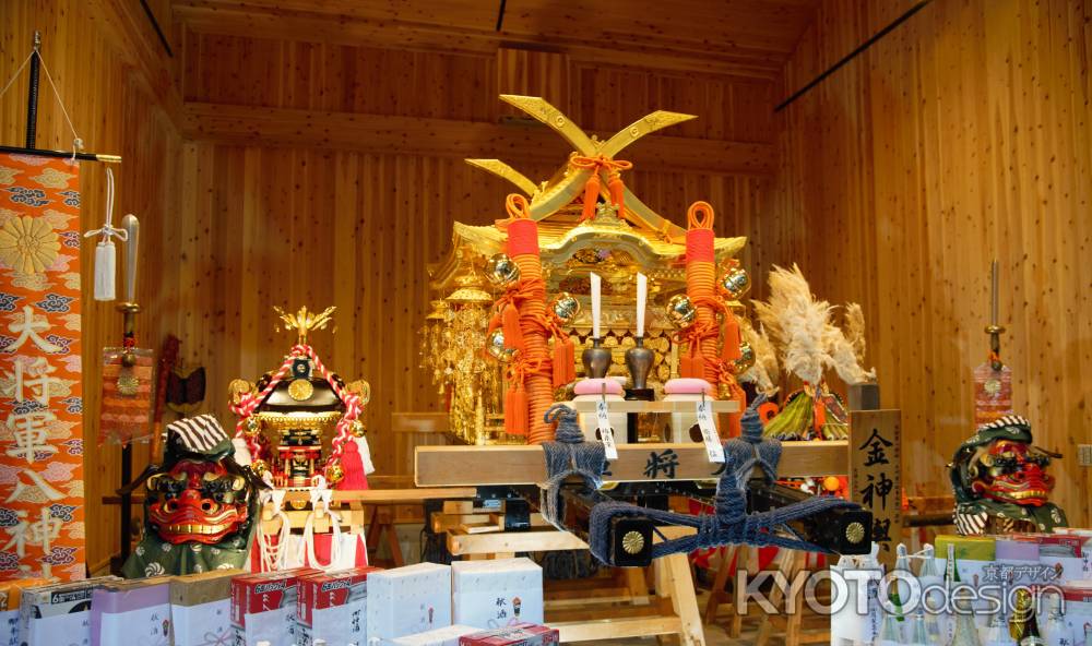 大将軍八神社さん　天門祭　宵宮　2023