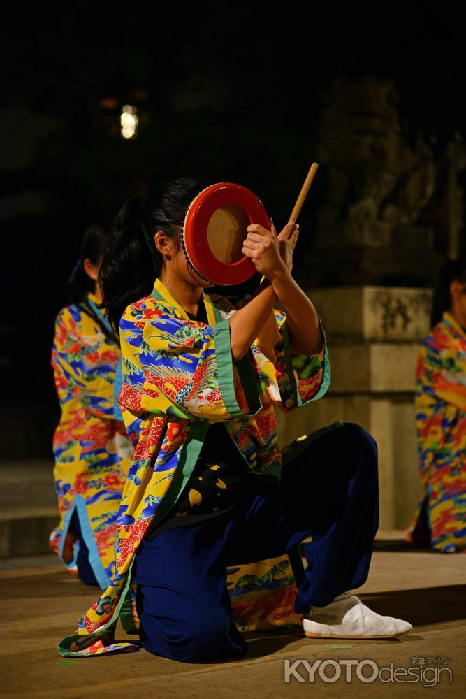 天門祭　和太鼓　奉納