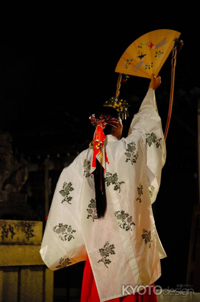 舞扇　秋の夕べ