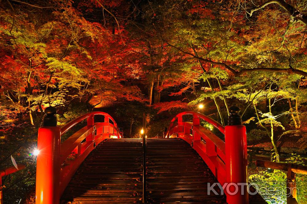 真新しい鶯橋　秋