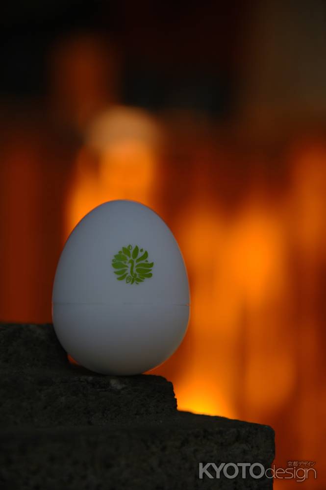 卵型のおみくじ