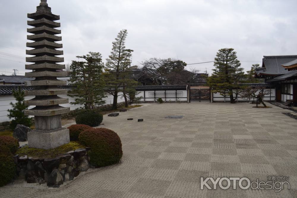聖護院　庭園と石塔