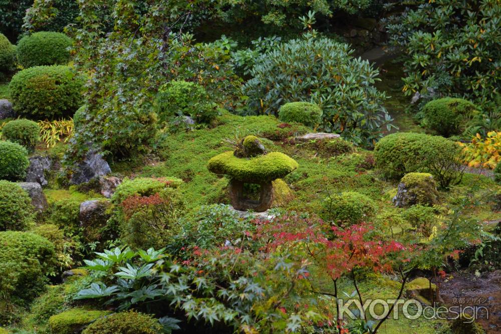 三千院　聚碧園の灯篭