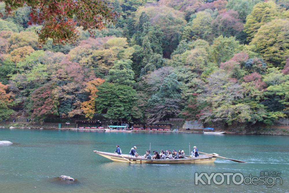 嵐山　保津川下り終点