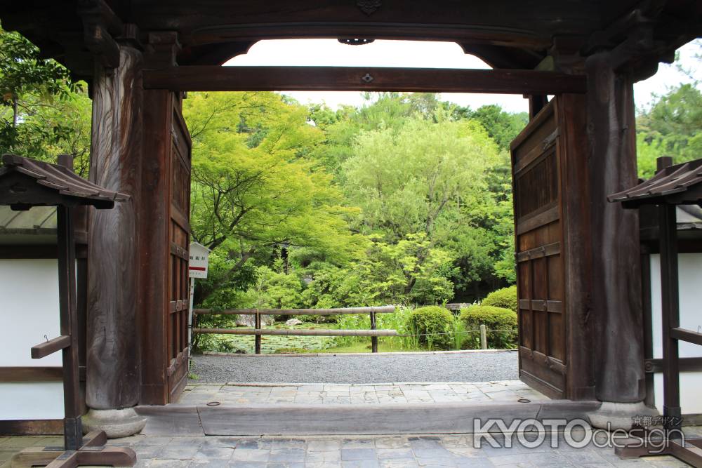 金地院　明智門２