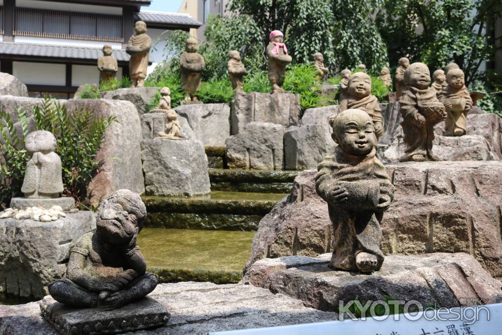 六角堂　十六羅漢