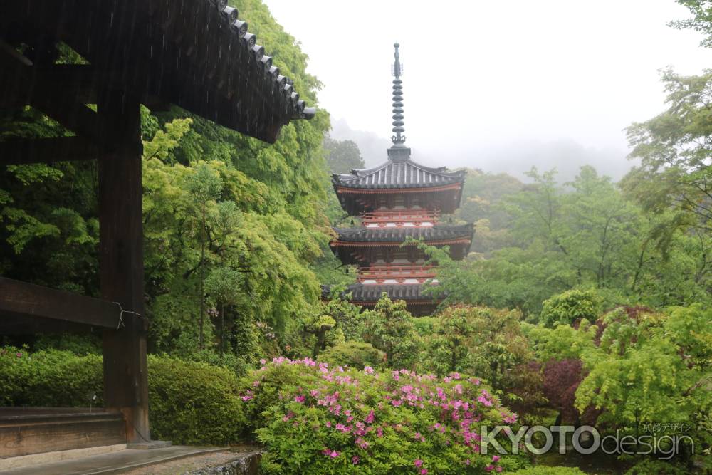 三室戸寺　仏塔