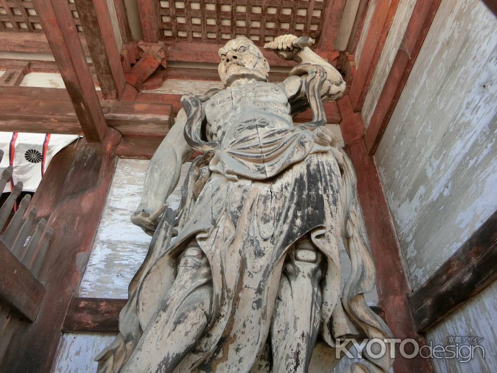 御室仁和寺　仁王像1