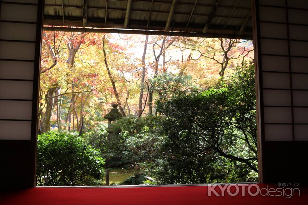 大河内山荘　紅葉3