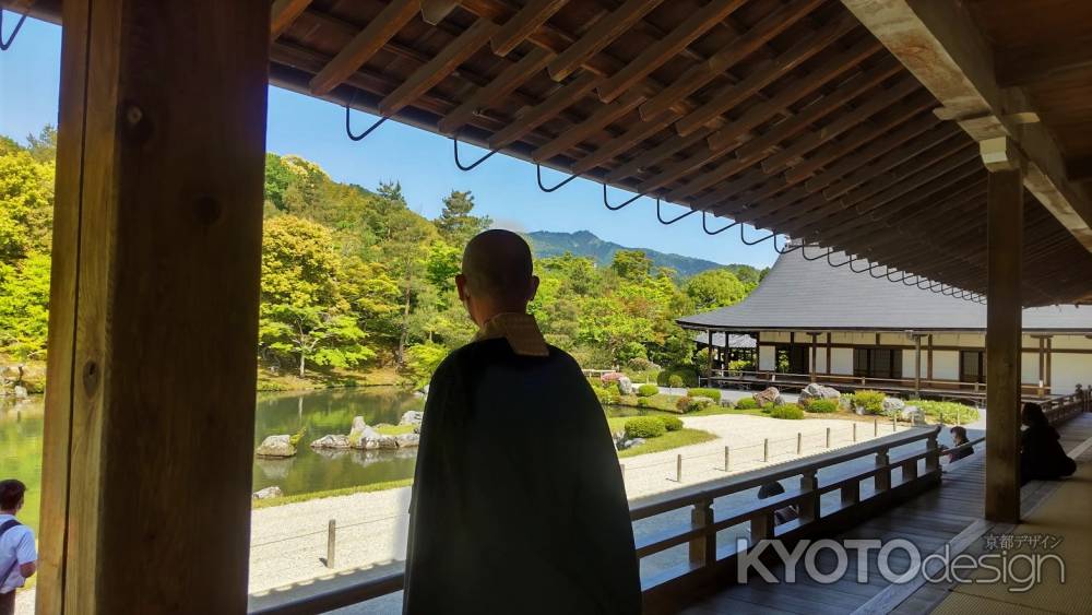 天龍寺　曹源池庭園