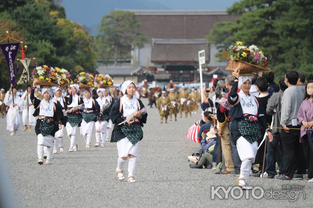 時代祭り白川女6