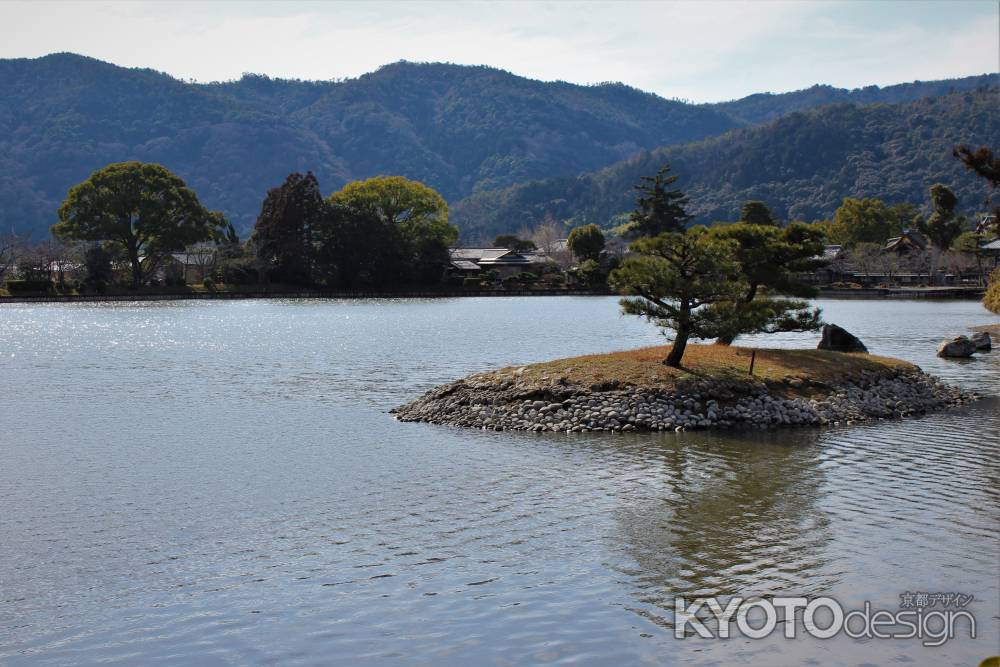 大覚寺　大沢池菊ヶ島2