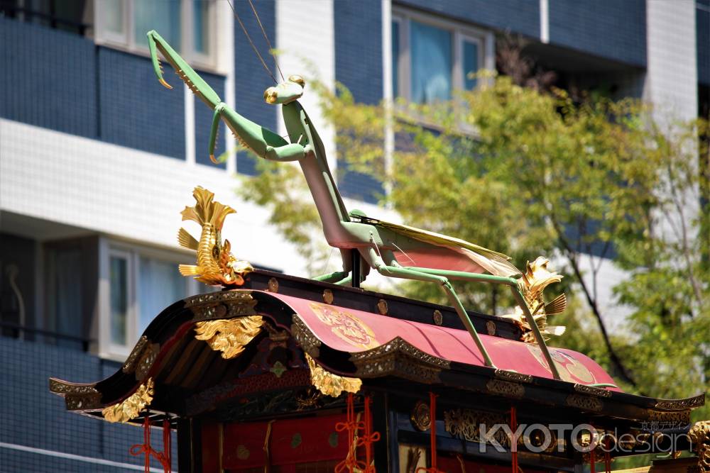 祇園祭山鉾巡行　蟷螂山
