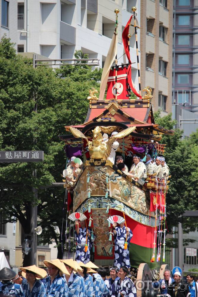 祇園祭山鉾巡行　船鉾