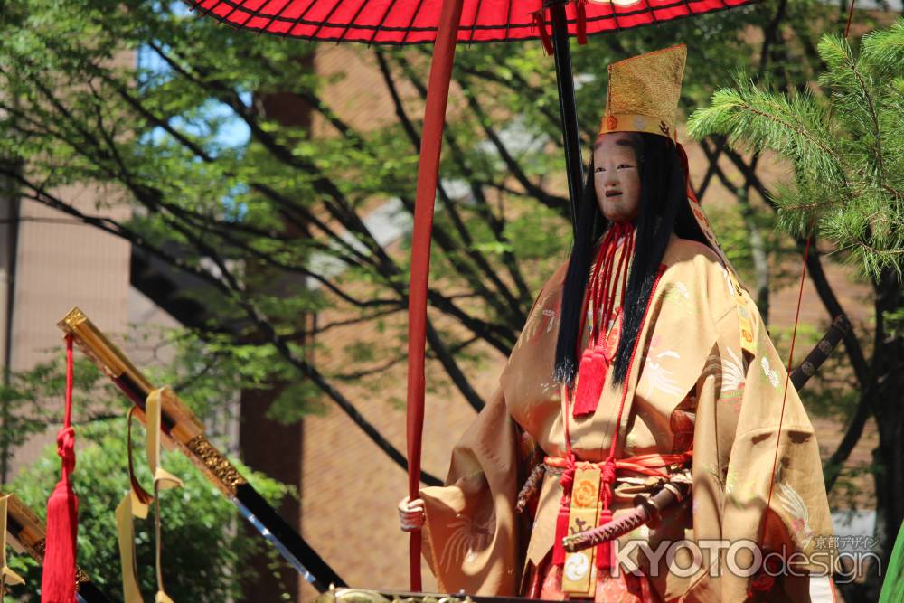 祇園祭山鉾巡行　占出山