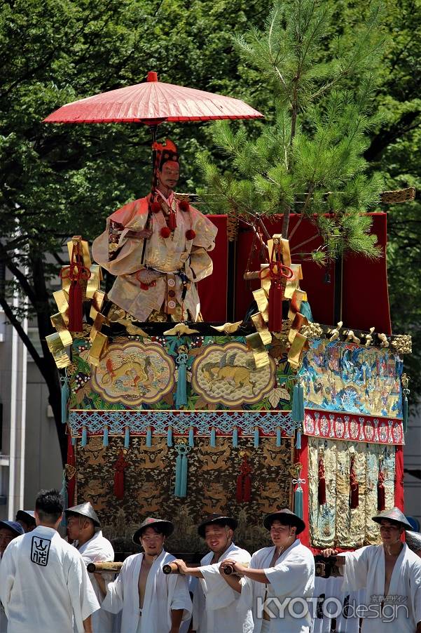 祇園祭山鉾巡行　山伏山